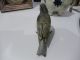 Vienna Bronze Cold Painted Grey Bird C1900 - Austria Metalware photo 4