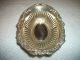 Vtg Antique Silver E.  P.  On Copper Trinket Tray/dish/ L & B Sheffield,  England Metalware photo 3