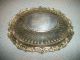 Vtg Antique Silver E.  P.  On Copper Trinket Tray/dish/ L & B Sheffield,  England Metalware photo 4