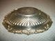 Vtg Antique Silver E.  P.  On Copper Trinket Tray/dish/ L & B Sheffield,  England Metalware photo 5