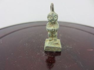 Cute Little Chinese Bronze Sculpture Seal photo