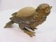 Antique Vintage Metal Baby Chick / Bird Pin Cushion Signed Usa Intact Pin Cushions photo 1