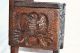 19th Century Antique Folk Art Carved Box American Eagles Folk Art photo 10