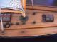 Vintage J Boat Yacht America ' S Cup Wooden Model Sailboat 6 Feet Tall Decorative Model Ships photo 4