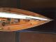 Vintage J Boat Yacht America ' S Cup Wooden Model Sailboat 6 Feet Tall Decorative Model Ships photo 8