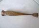 Antique French Gilded Metal Floral Sugar Tongs : Art Deco Style Metalware photo 1