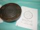 Air Su Lated Gas/ Oil Stove Burner Cover Protective Ring 1929 West Bend Patent Stoves photo 1
