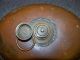Antique Primitive Copper Oval Foot Warmer With Brass Crew Cap Primitives photo 2