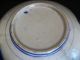 P130721 Pair Meiji Period Japanese Imari Shell Edge Blue Porcelain Chargers 9.  5 Plates photo 6