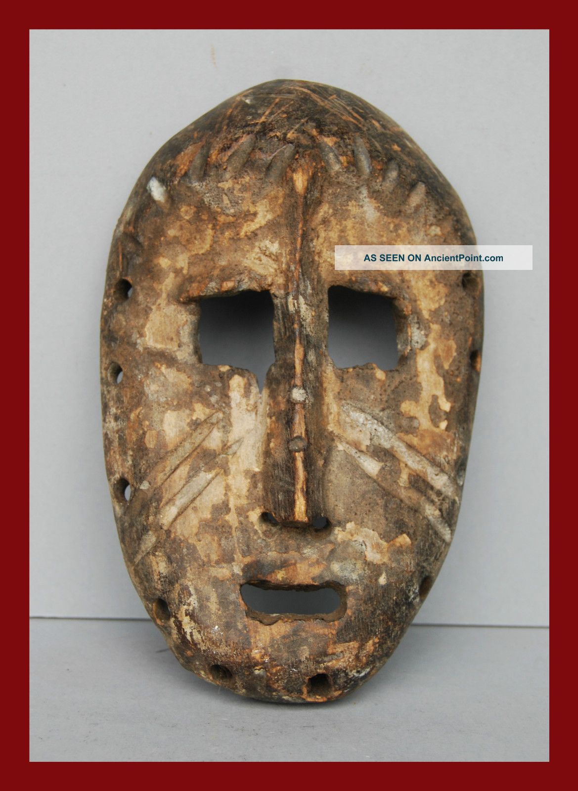 A Characterful Lega Tribe Passport Mask From The Congo Other photo
