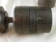 Great 19th Century Anglo - Indian Trade Rosewood Turned Wood Candlesticks Primitives photo 4