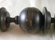 Great 19th Century Anglo - Indian Trade Rosewood Turned Wood Candlesticks Primitives photo 5