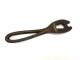 Antique Old Large Metal Cast Iron Unusual Mystery Woodstove Lid Lifter Handle Stoves photo 11