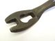 Antique Old Large Metal Cast Iron Unusual Mystery Woodstove Lid Lifter Handle Stoves photo 3