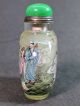 Chinese Eight Immortal Inside Hand Painted Glass Snuff Bottle:gift Box Snuff Bottles photo 3