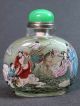 Chinese Eight Immortal Inside Hand Painted Glass Snuff Bottle:gift Box Snuff Bottles photo 4