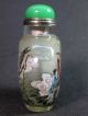Chinese Eight Immortal Inside Hand Painted Glass Snuff Bottle:gift Box Snuff Bottles photo 6