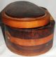 Folk Art - Wood Trinket Box - Jewelry Box - Sewing Box - - Homemade Primitives photo 5