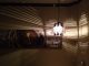 Mid Century Modern Tramp/folk Art Popsicle Stick Hanging Lamp Excellant Works Lamps photo 1