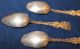3 Vintage Frank M.  Whiting Louis Xv Sterling Silver Spoons 1891 Other photo 3