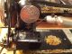 1925 Singer 127 Sphinx Treadle Sewing Machine Works /case Sewing Machines photo 1