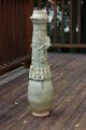 Very Large Song Funerary Qingbai Vase With Dragon Chasing The Flaming Pearl Vases photo 1