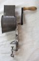 Antique Harras 59 Primitive Cast Iron Hand Cheese Grater/grinder - Germany Meat Grinders photo 2