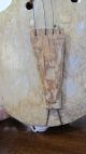 Antique Folk Art Primitive Carved Whittled Violin / Fiddle And Bow Gotta See Yqz Primitives photo 4