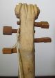 Antique Folk Art Primitive Carved Whittled Violin / Fiddle And Bow Gotta See Yqz Primitives photo 7