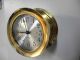 Vintage Seth Thomas Ships Clock Polished And Lacquered Working Condition Clocks photo 2