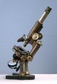 Nachet Paris Antique Brass Double Pillar Grand Modele 2 Microscope W/case 1909 Microscopes & Lab Equipment photo 7