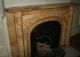 Unusual Sienna Marble Mantel - From Prestigious Nyc Home 1850 ' S Fireplaces & Mantels photo 2