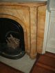 Unusual Sienna Marble Mantel - From Prestigious Nyc Home 1850 ' S Fireplaces & Mantels photo 3