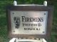 Vtg Newark,  Nj Firemen ' S Insurance Company Aluminum Engraved Not Porcelain Sign Other photo 6