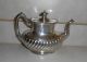Merdian Silverplated Breakfast Size Coffee/tea Pot Pair Ca 1900 Tea/Coffee Pots & Sets photo 1