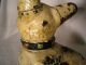 Antique Hubley Cast Iron French Bull Dog Home Art Statue Doorstop Metalware photo 1