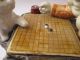 Ancient Color Ceramic Statue Chess Player And Small Animal (dog) Other photo 4