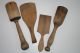 Primitive Wood Kitchen Tools Vintage Rustic Decor Masher Scraper Utensils Primitives photo 1