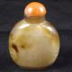 Antique Chinese Agate Floater Snuff Bottle Extremely Well Hollowed Snuff Bottles photo 3