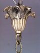 Vintage Antique Crystal 19th Century Chandelier Nouveau Old Lamp Brass Lustre Chandeliers, Fixtures, Sconces photo 6