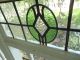 L198 Older & Pretty Multi - Color English Transom Leaded Stained Glass Window 1900-1940 photo 2