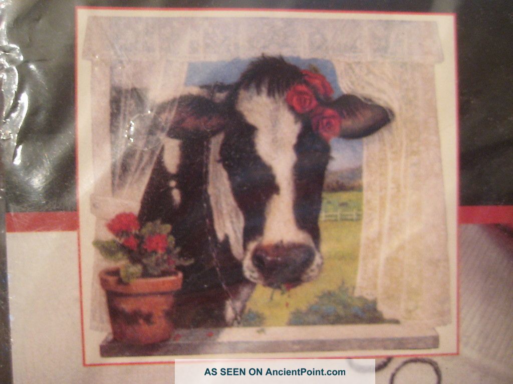 Cow Iron - On Transfer Dimensions Wearable Fashion Art Other photo
