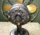 Antique Westinghouse 1893 Desk Fan,  4 Brass Blades,  Brass Cage,  3 Speed,  Runs Other photo 5