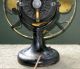 Antique Westinghouse 1893 Desk Fan,  4 Brass Blades,  Brass Cage,  3 Speed,  Runs Other photo 6