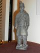 Antique Chinese Clay Warrior Soldier Statue Men, Women & Children photo 6