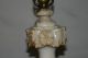 Vintage Italian Carved Marble Lamp Lamps photo 1