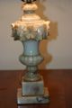Vintage Italian Carved Marble Lamp Lamps photo 2