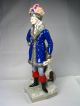 A Hand Painted Porcelain Figurine Russian Cossack Voigt Brothers Germany Ca1890s Figurines photo 1