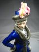 A Hand Painted Porcelain Figurine Russian Cossack Voigt Brothers Germany Ca1890s Figurines photo 7