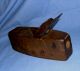 Antique Hand - Crafted Wood Block Plane With Hargraeves,  Smith And Co Blades Primitives photo 2